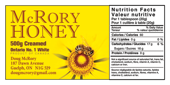 honey label